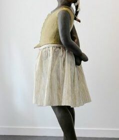 Souris opéra - Sculpture en papier de Mélanie Bourlon - 38 Le Avenières - Isère - Rhône-Alpes - France - Photo : Anthony Cottarel