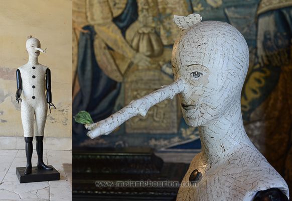 Pinocchio | Animaux | Sculpture en papier mâché | Mélanie Bourlon