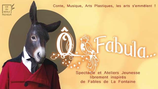 Spectacle O-Fabula âne - Cie du Merle PêcheurMélanie Bourlon