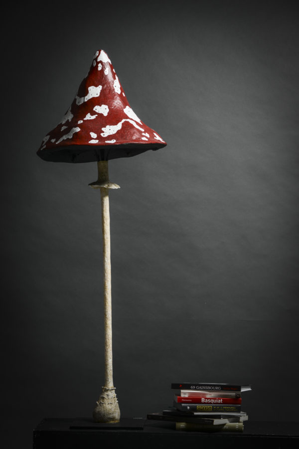 Lampe champignon tachetée