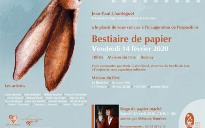 Expo Bestiaire de Papier 14/02/2020