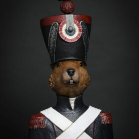 castor soldat sculptures