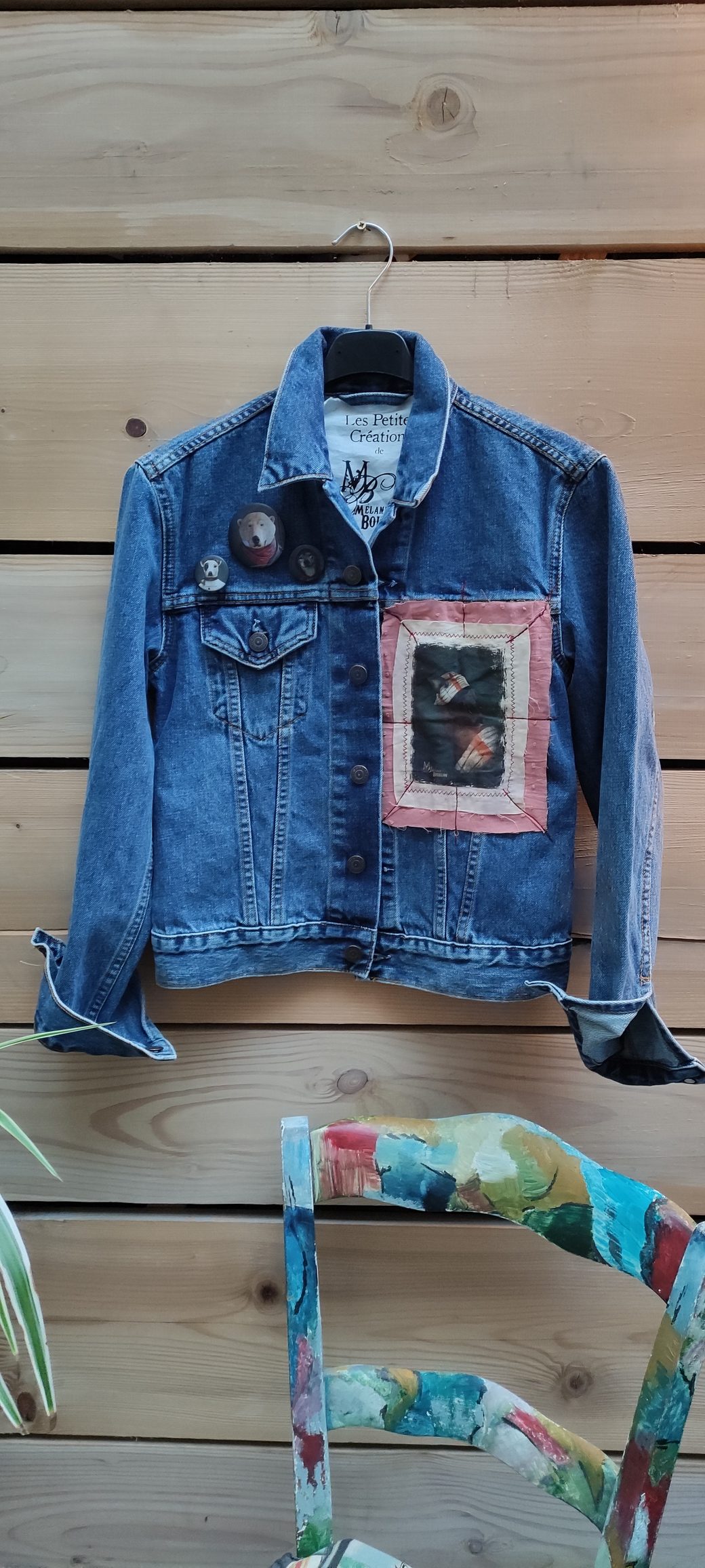 Veste en jean vintage new arrivals