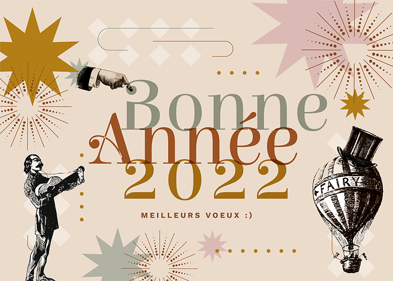 Meilleurs voeux 2022 - Mélanie Bourlon sculptures
