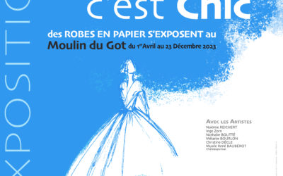 Expo “Le Papier c’est chic” au Moulin du Got (87)