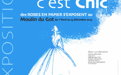 Expo « Le Papier c’est chic » au Moulin du Got (87)