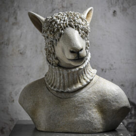 Mouton sculpture papier mâché pour Saint-Junien - par Mélanie Bourlon 5