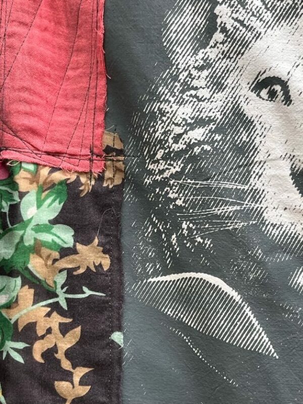 Veste blouse 11 longue lion - Mélanie Bourlon Sculpture Papier Mâché 1