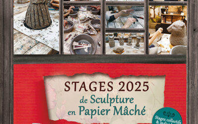 Stages de sculpture en Papier Mâché 2025