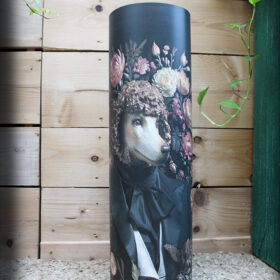 Lampe Caniche femme d'orchestre - Hauteur 70 cm