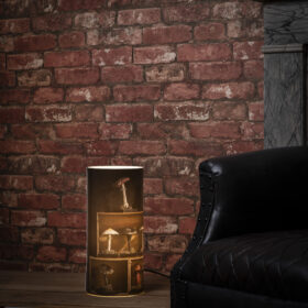 Lampe collection de champignons - Petite - melanie bourlon - papier mâché