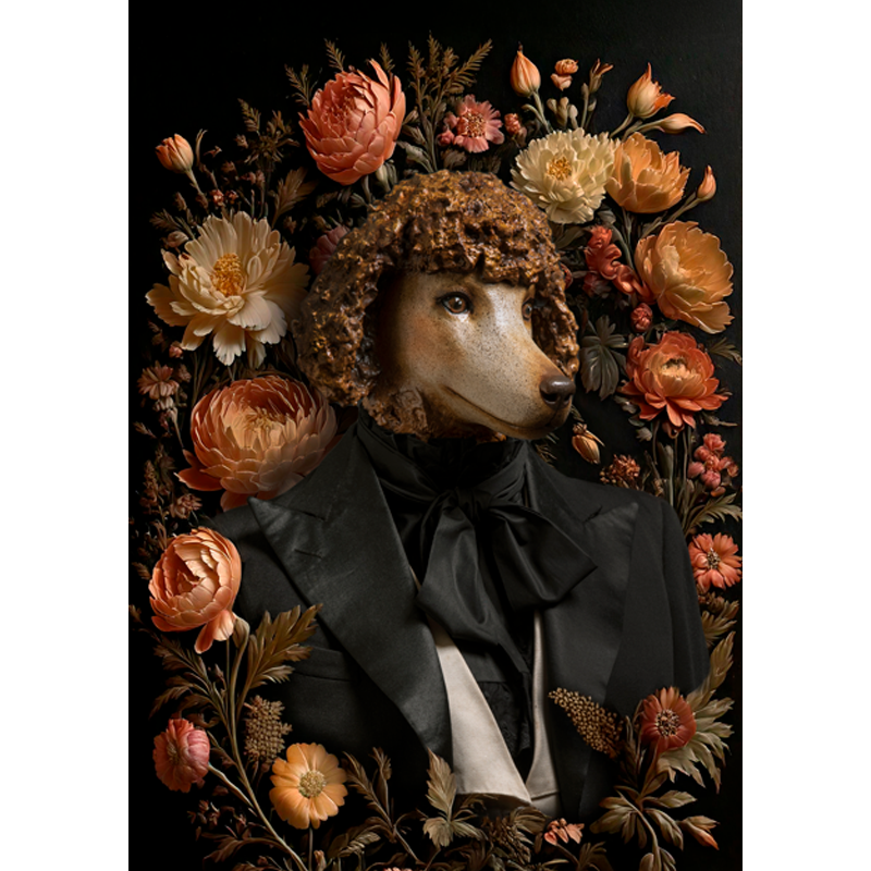 - Impression sur toile - Mélanie Bourlon Sculptures en Papier mâché