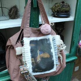 Sac rose Belle Odalisque n°23 devant