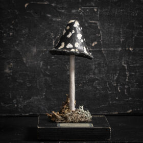Melanie Bourlon coprin pie en papier mâché