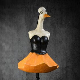 Mélanie Bourlon sculpture French cancane en papier