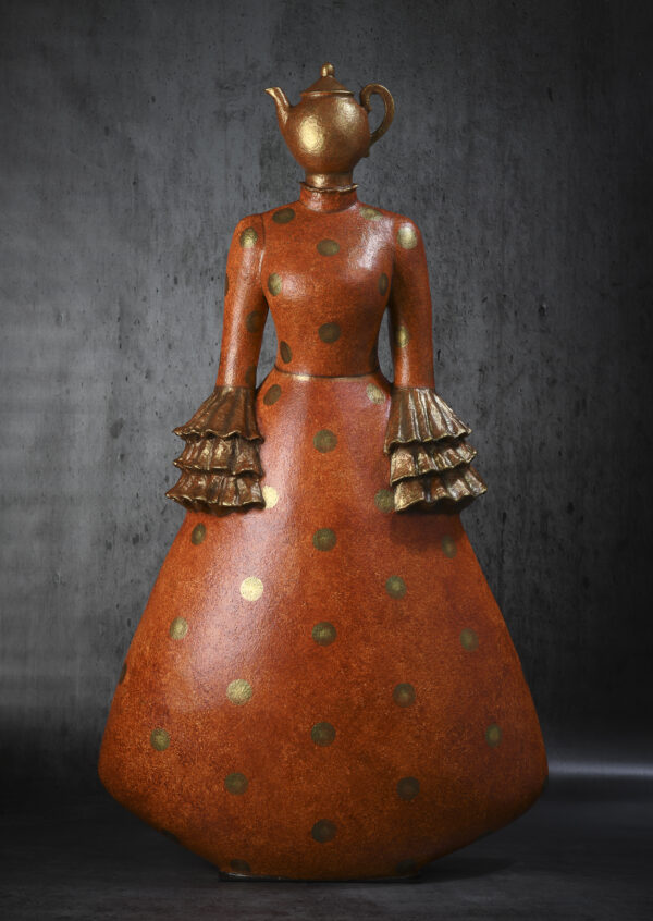 Mélanie Bourlon sculpture Marie-Thé en papier