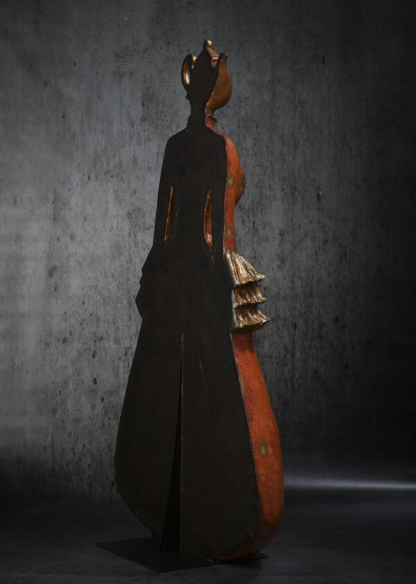 Mélanie Bourlon sculpture Marie-Thé en papier