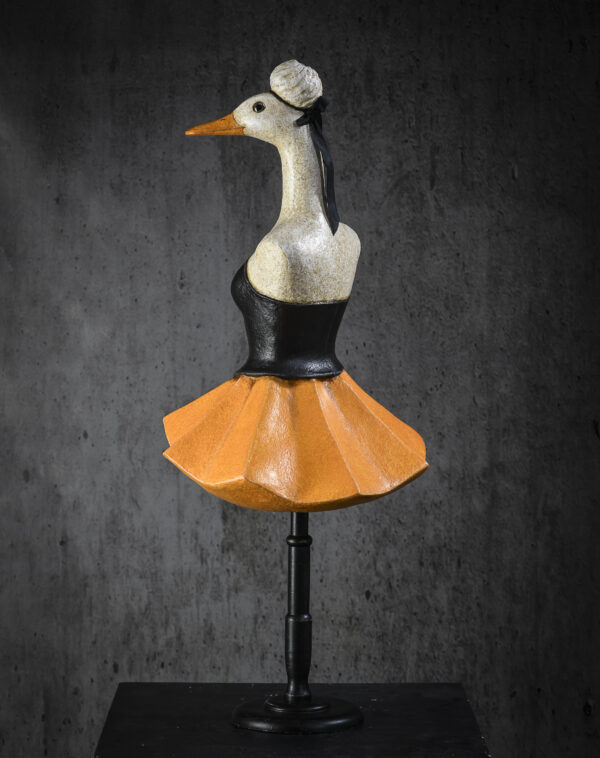 Mélanie Bourlon sculpture French cancane en papier