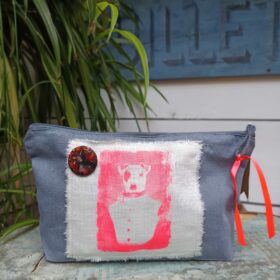 Trousse bleue claire Jack T001 M melanie bourlon