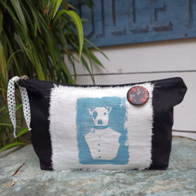 Pochette noire - Jack Russel - T003– M -melanie bourlon