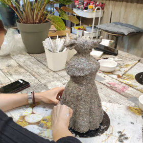 Stage individuel sculpture papier mâché avec Mélanie Bourlon