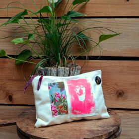 pochette loup-T400M Mélanie Bourlon
