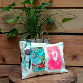 pochette loup-T500M Mélanie Bourlon